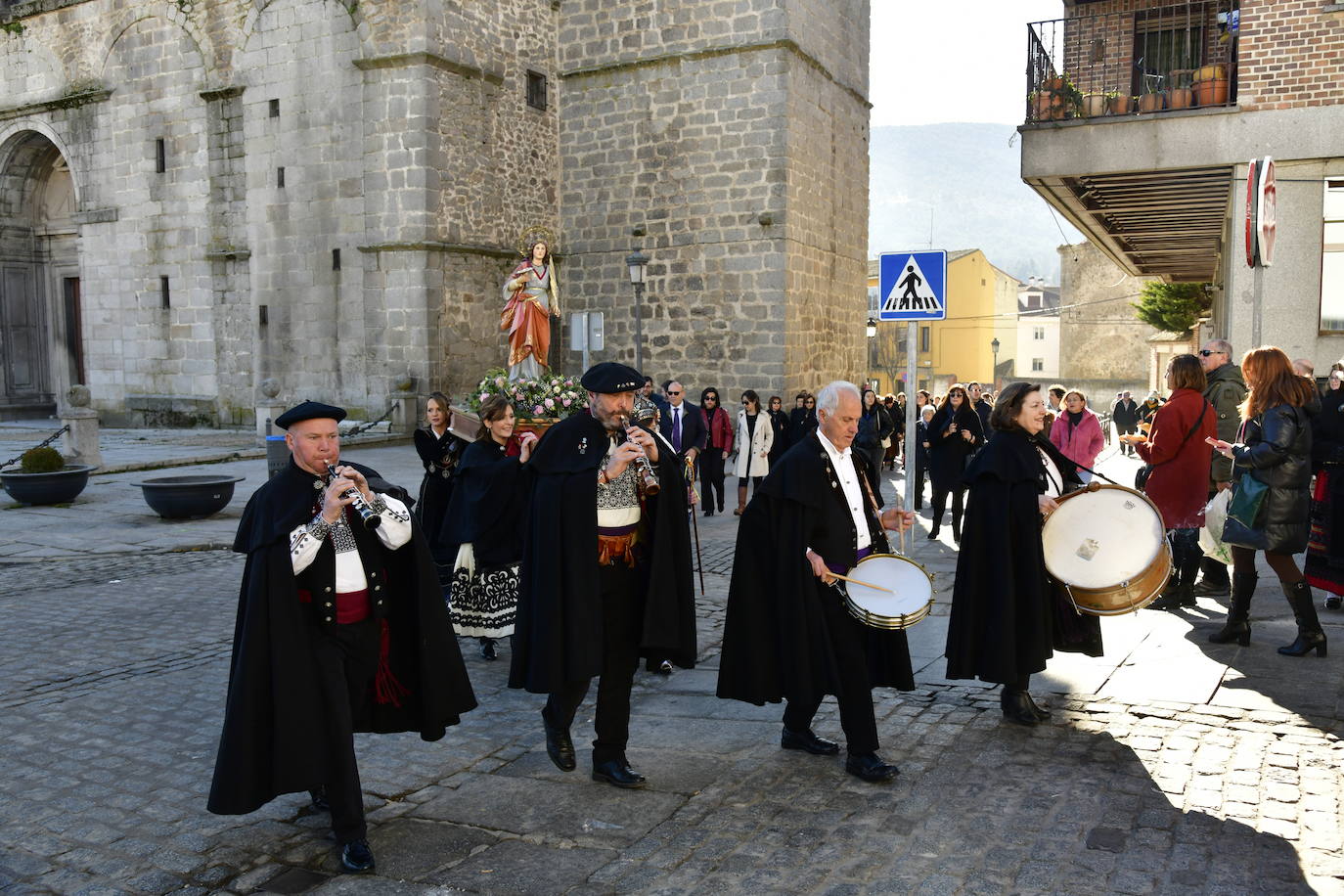 El Espinar y Cuéllar celebran Santa Águeda. 