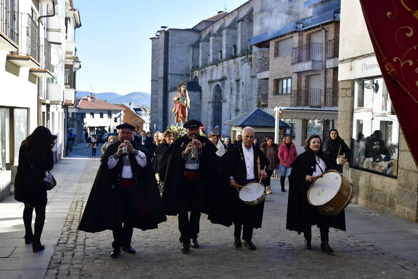 El Espinar y Cuéllar celebran Santa Águeda. 