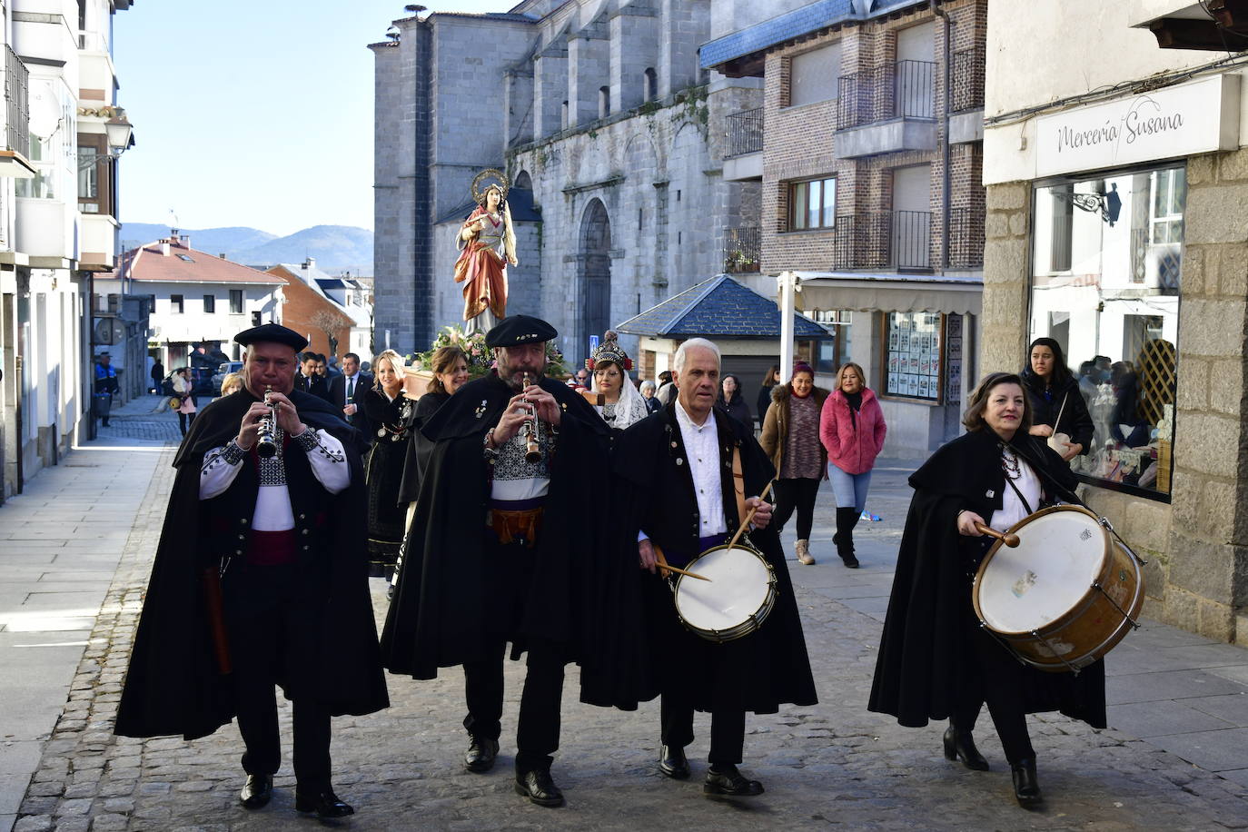 El Espinar y Cuéllar celebran Santa Águeda. 