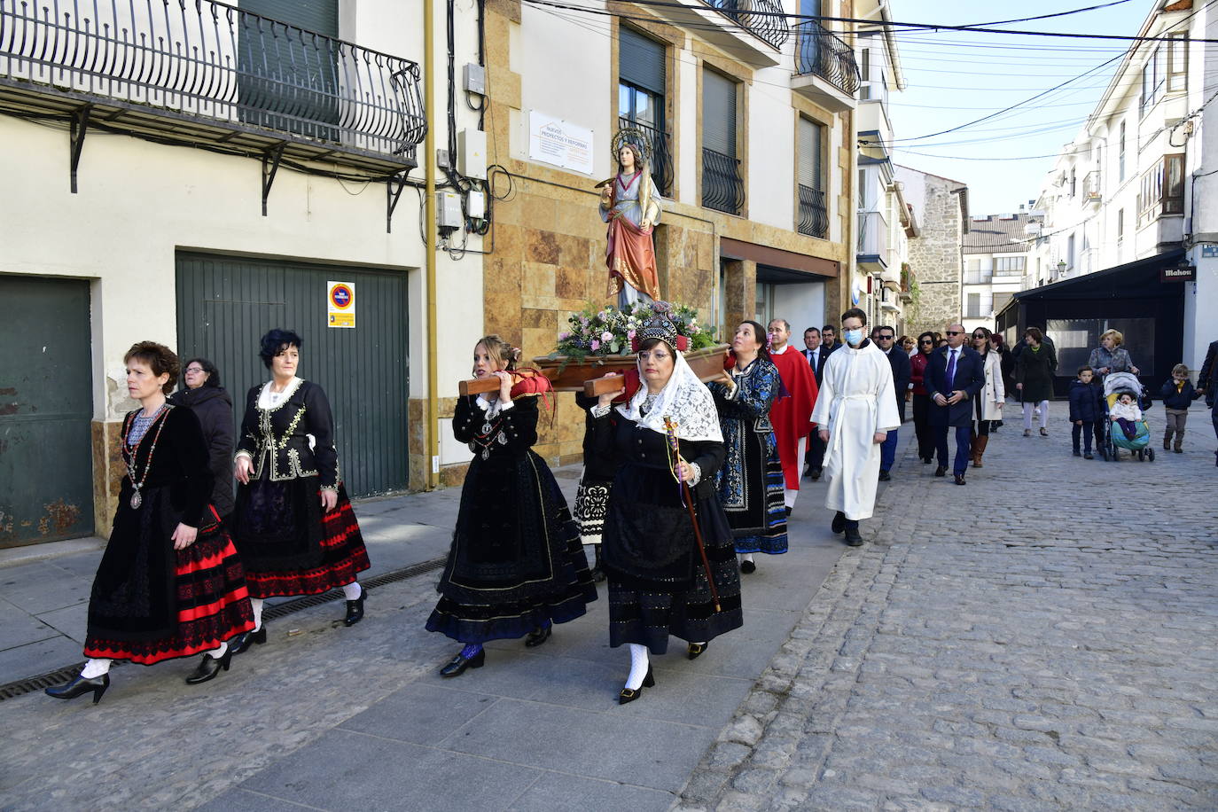 El Espinar y Cuéllar celebran Santa Águeda. 