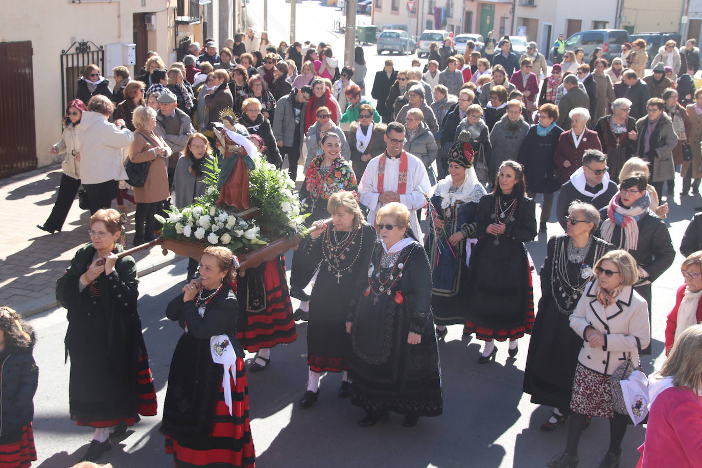 El Espinar y Cuéllar celebran Santa Águeda. 