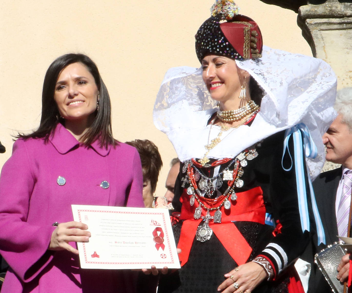 Celebración de Santa Águeda en Zamarramala. 