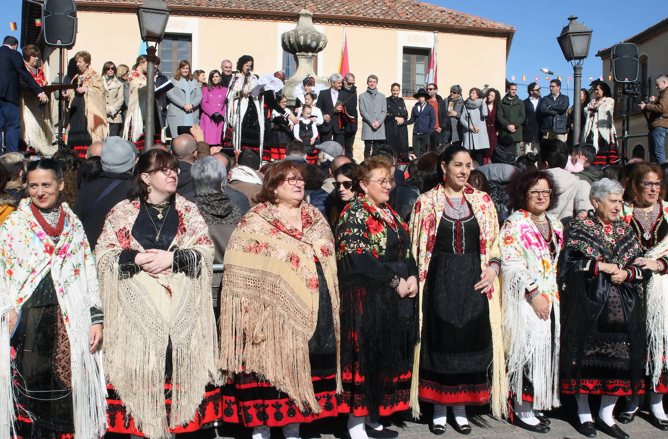 Celebración de Santa Águeda en Zamarramala. 