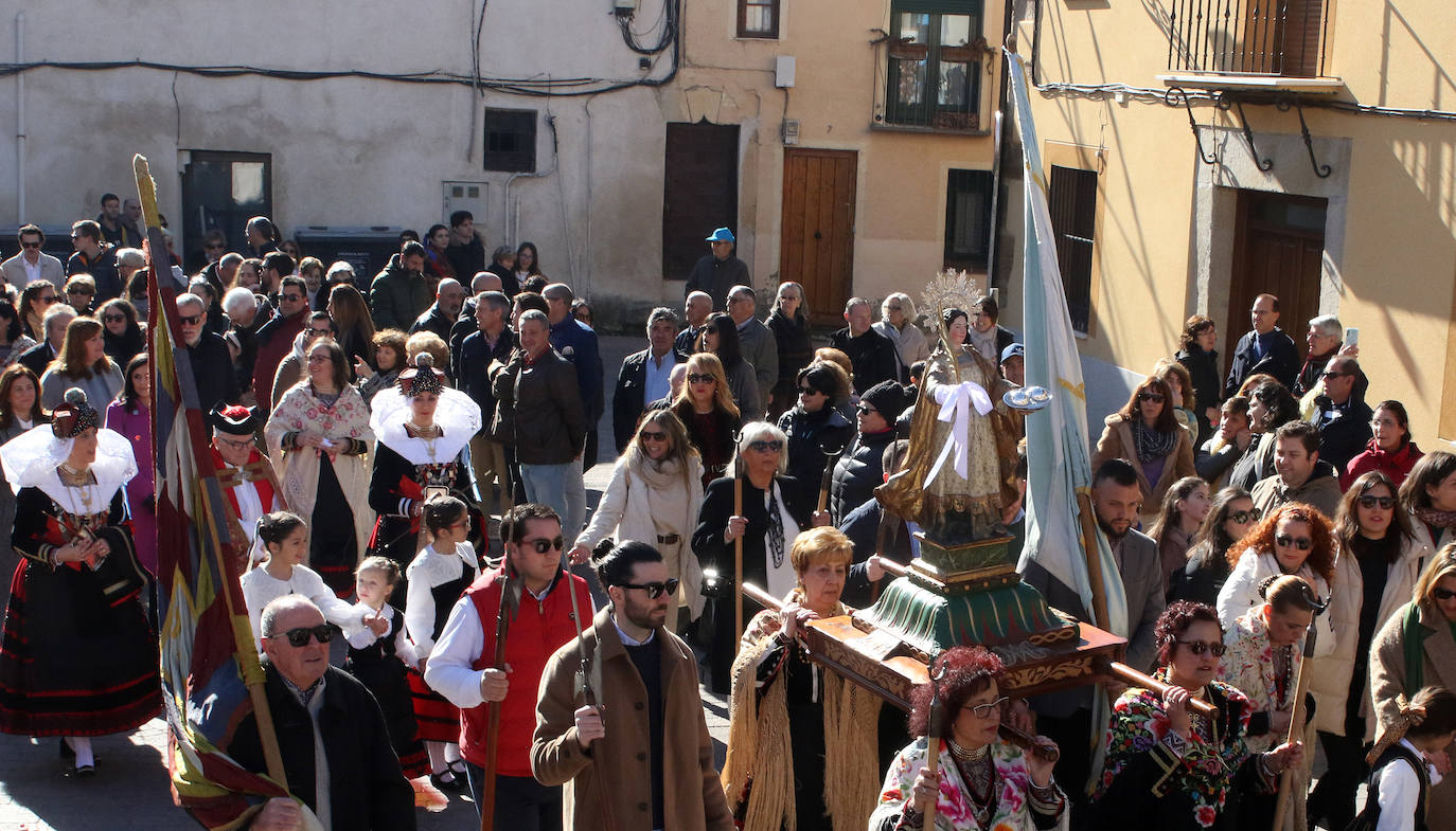 Celebración de Santa Águeda en Zamarramala. 