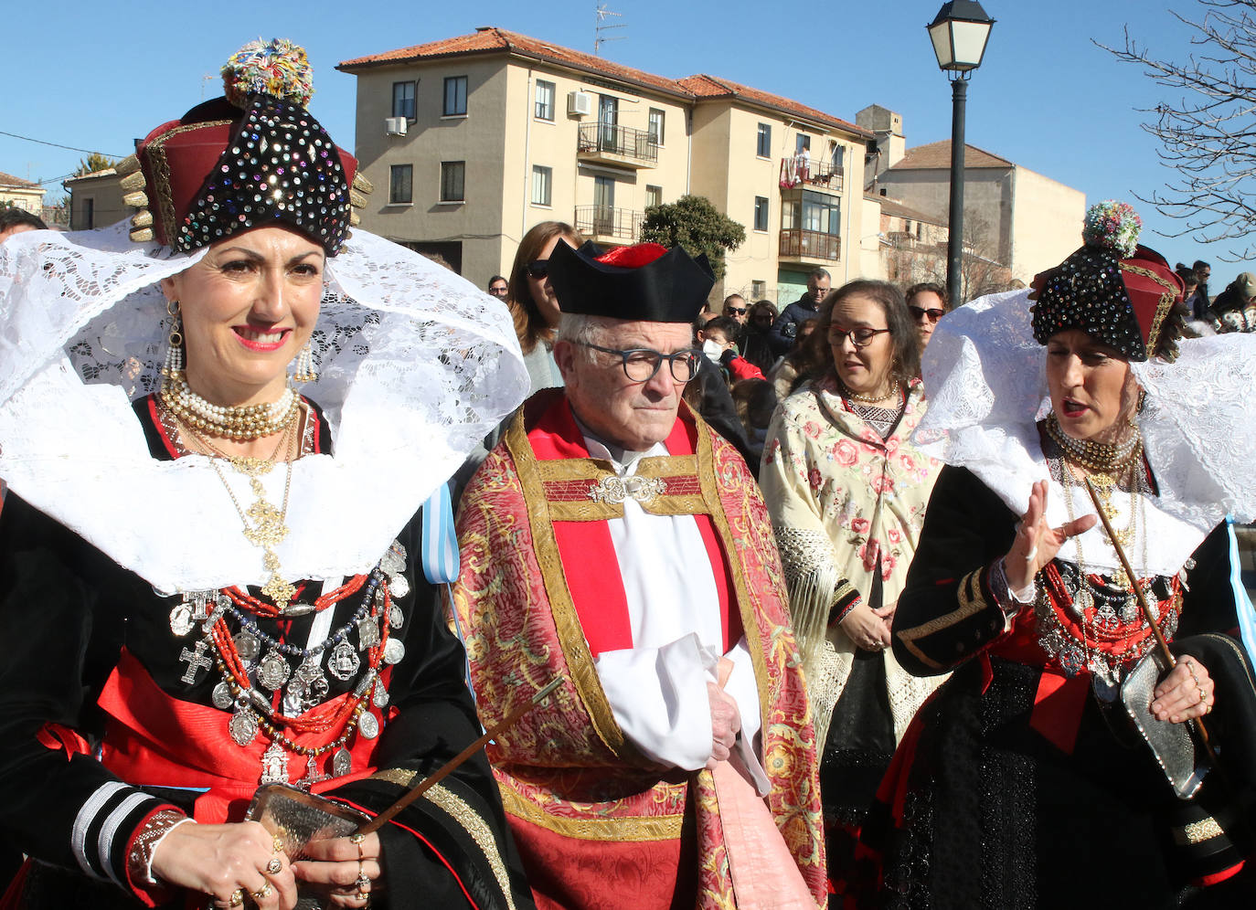 Celebración de Santa Águeda en Zamarramala. 