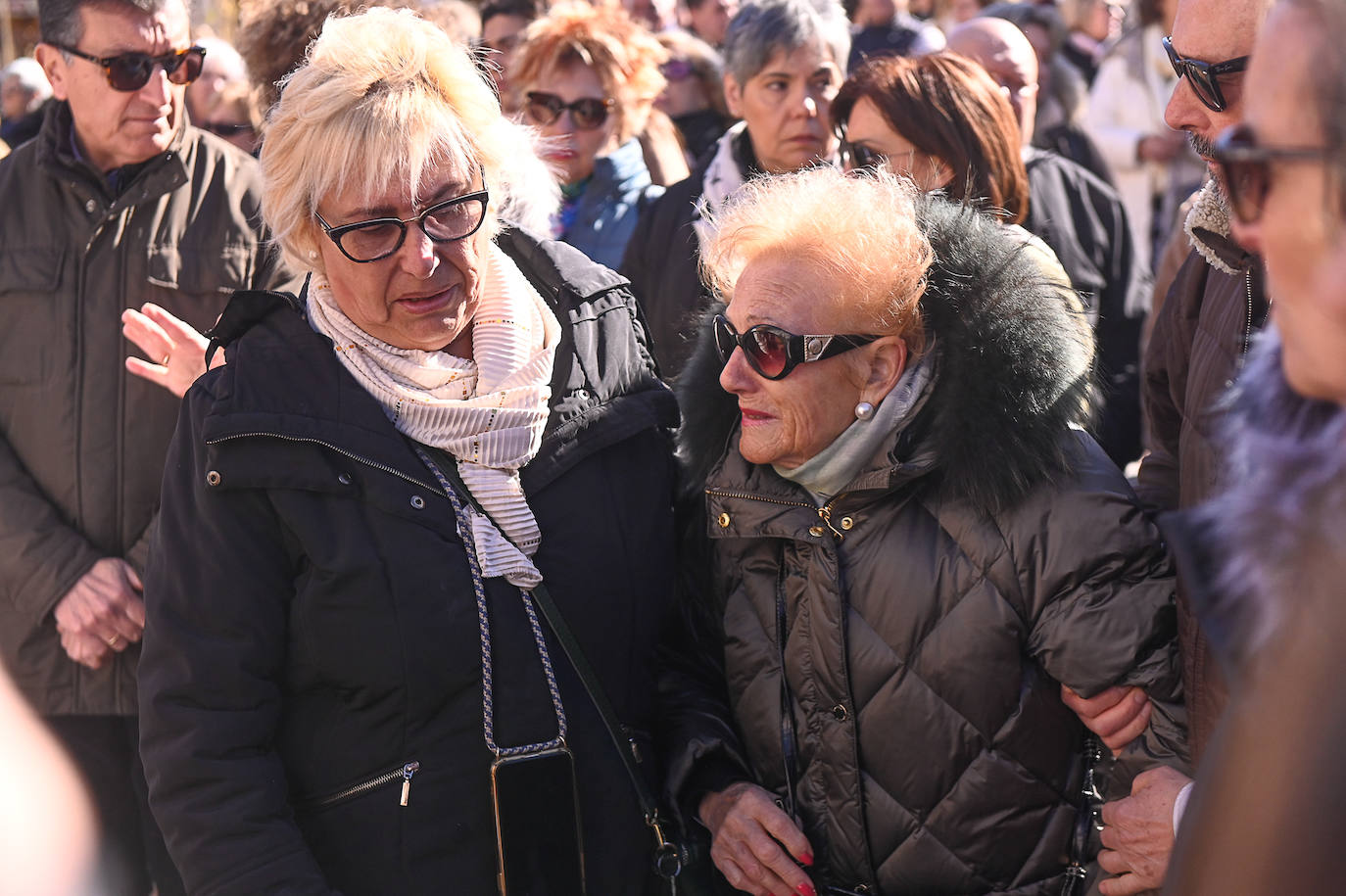 Fotos: Concentración en Valladolid para pedir justicia tras el asesinato de Paloma Pinedo y su hija India