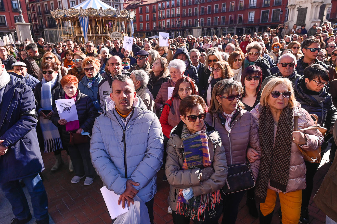 Fotos: Concentración en Valladolid para pedir justicia tras el asesinato de Paloma Pinedo y su hija India