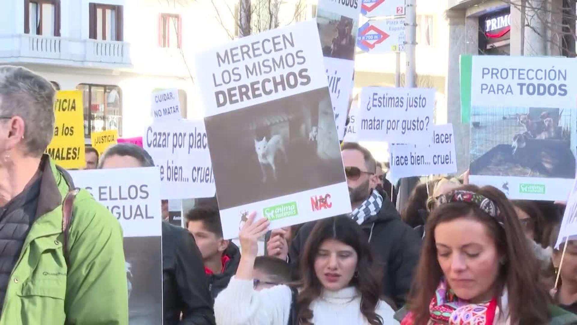 Cientos De Personas Se Manifiestan Por La Inclusión De Perros De Caza ...