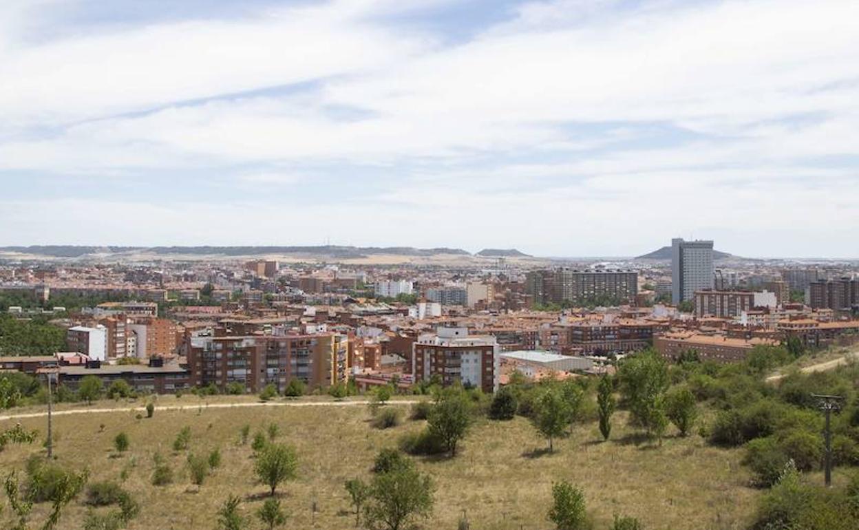 Panorámica de la capital desde Fuente El Sol. 