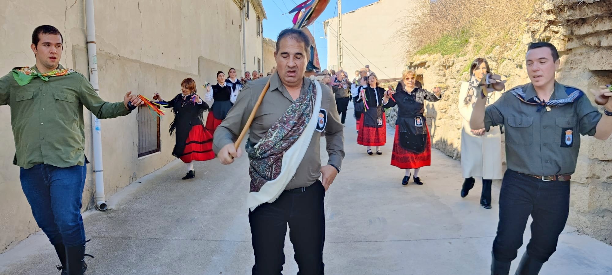 Hornillos de Cerrato danza en honor a las Candelas y San Blas