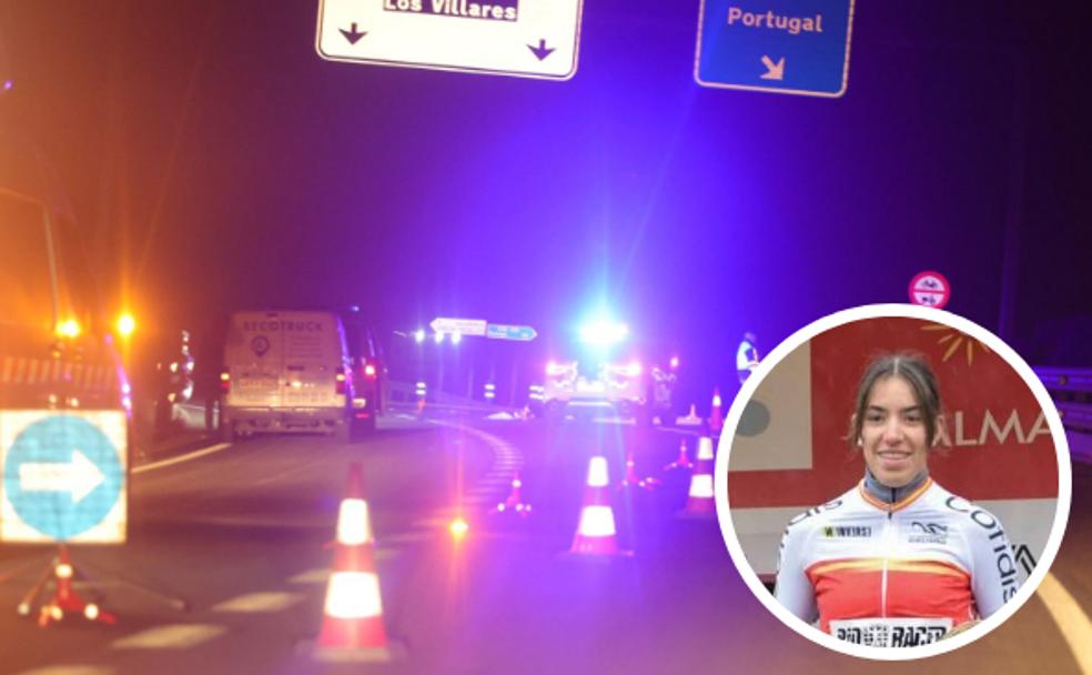 Lugar del accidente de la ciclista Estela Domínguez, en el Polígono de los Villares en Salamanca.