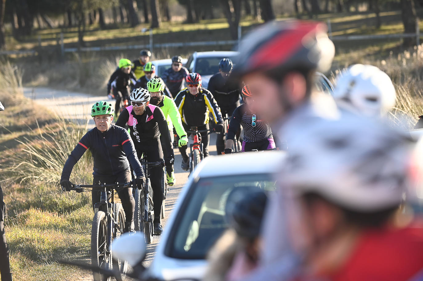 Fotos: Traspinedo se monta en bici para recordar a Esther López un año después