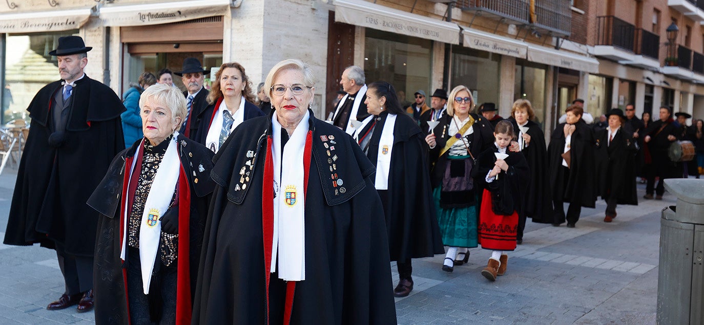 Procesión y misa de las Candelas en Palencia