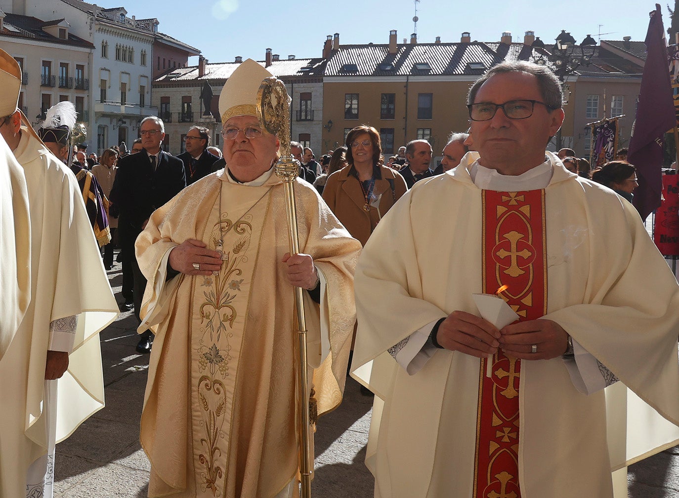 Procesión y misa de las Candelas en Palencia