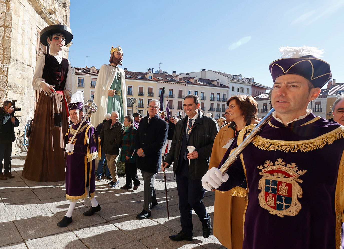 Procesión y misa de las Candelas en Palencia