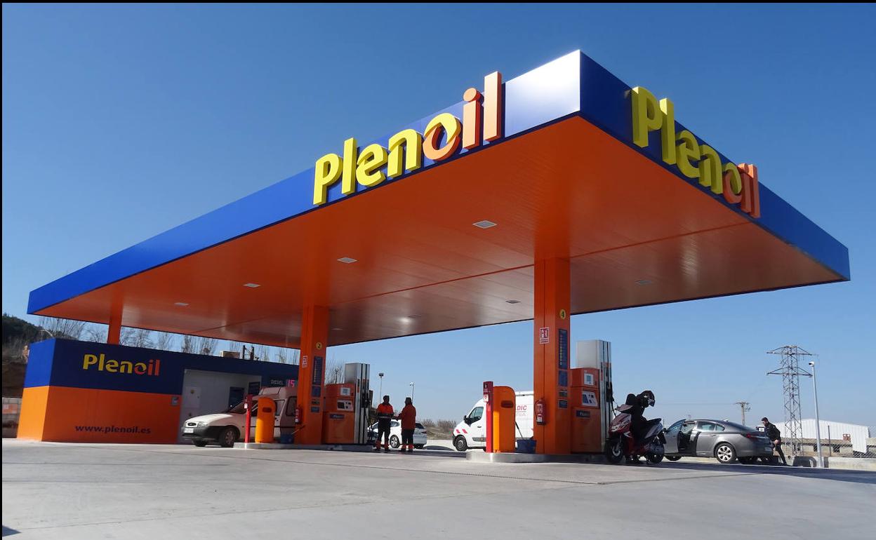 Gasolinera de la avenida de Soria asaltada en la madrugada del domingo por la banda. 