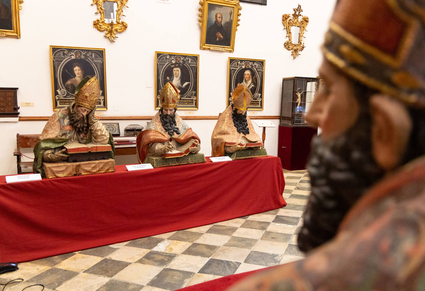 Las esculturas de Gregorio Fernández.