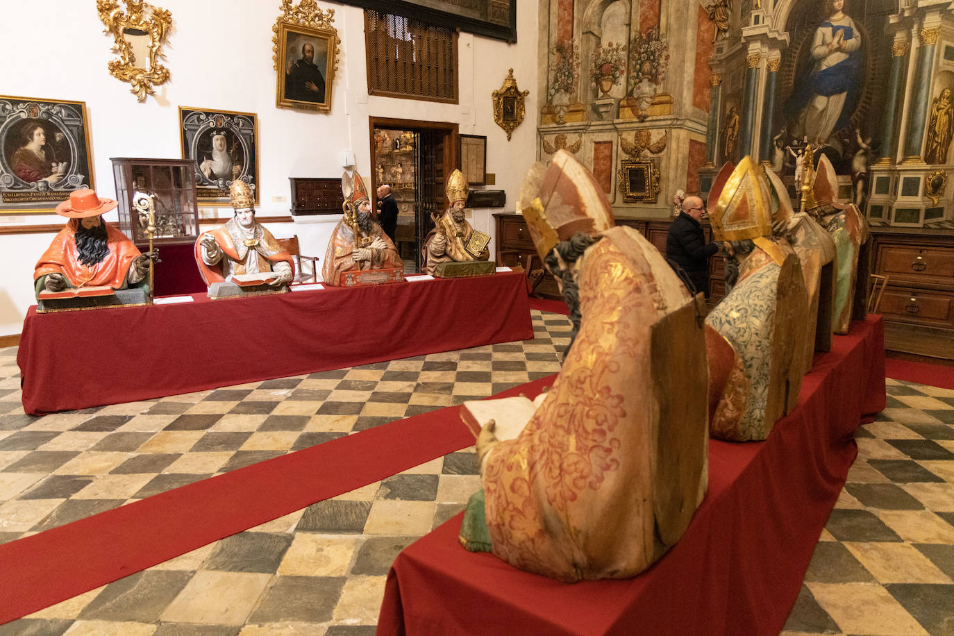 Las esculturas de Gregorio Fernández.