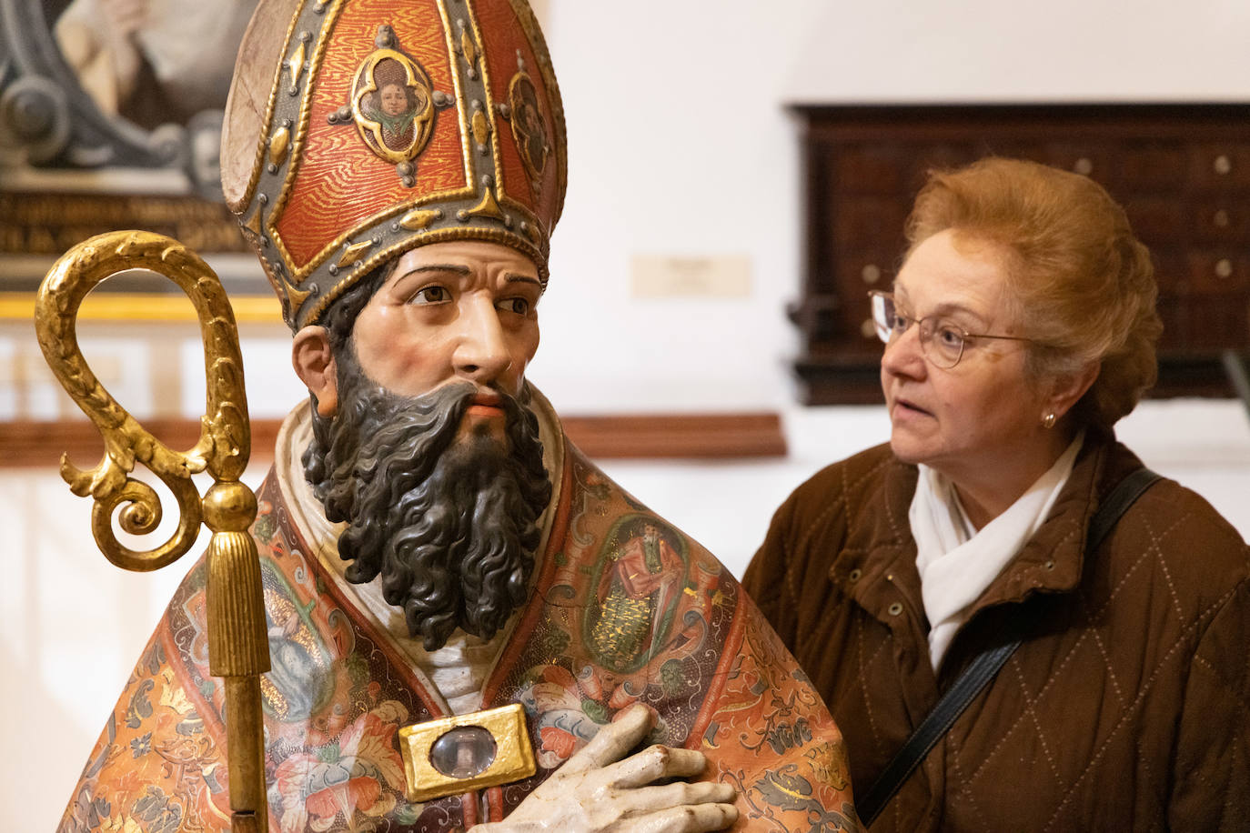 Las esculturas de Gregorio Fernández.