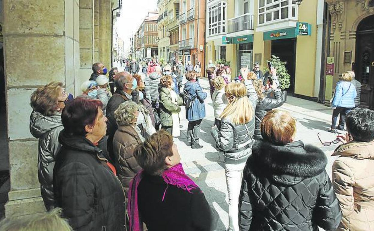 Turistas en la capital este pasado año. 