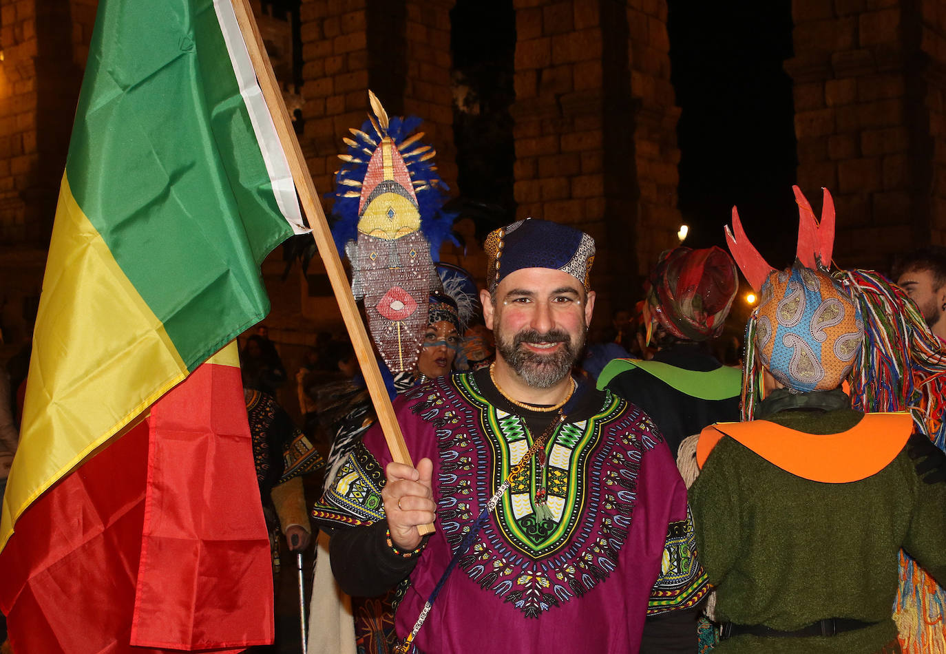 Desfile del sábado en el Carnaval de Segovia. 