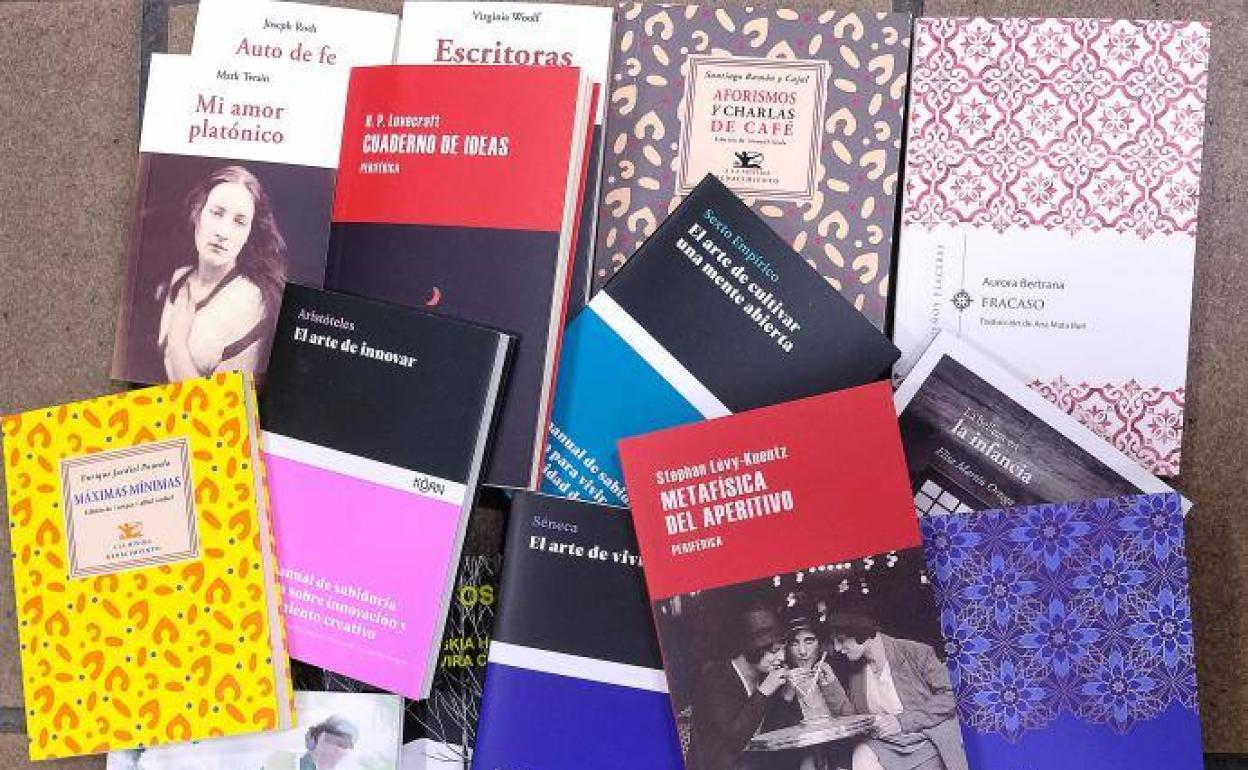 Nórdica, Renacimiento, Eolas, Olañeta, Guillermo Escolar, Siruela, Ediciones Invisibles, Árdora, son algunos de los sellos con formato mini.