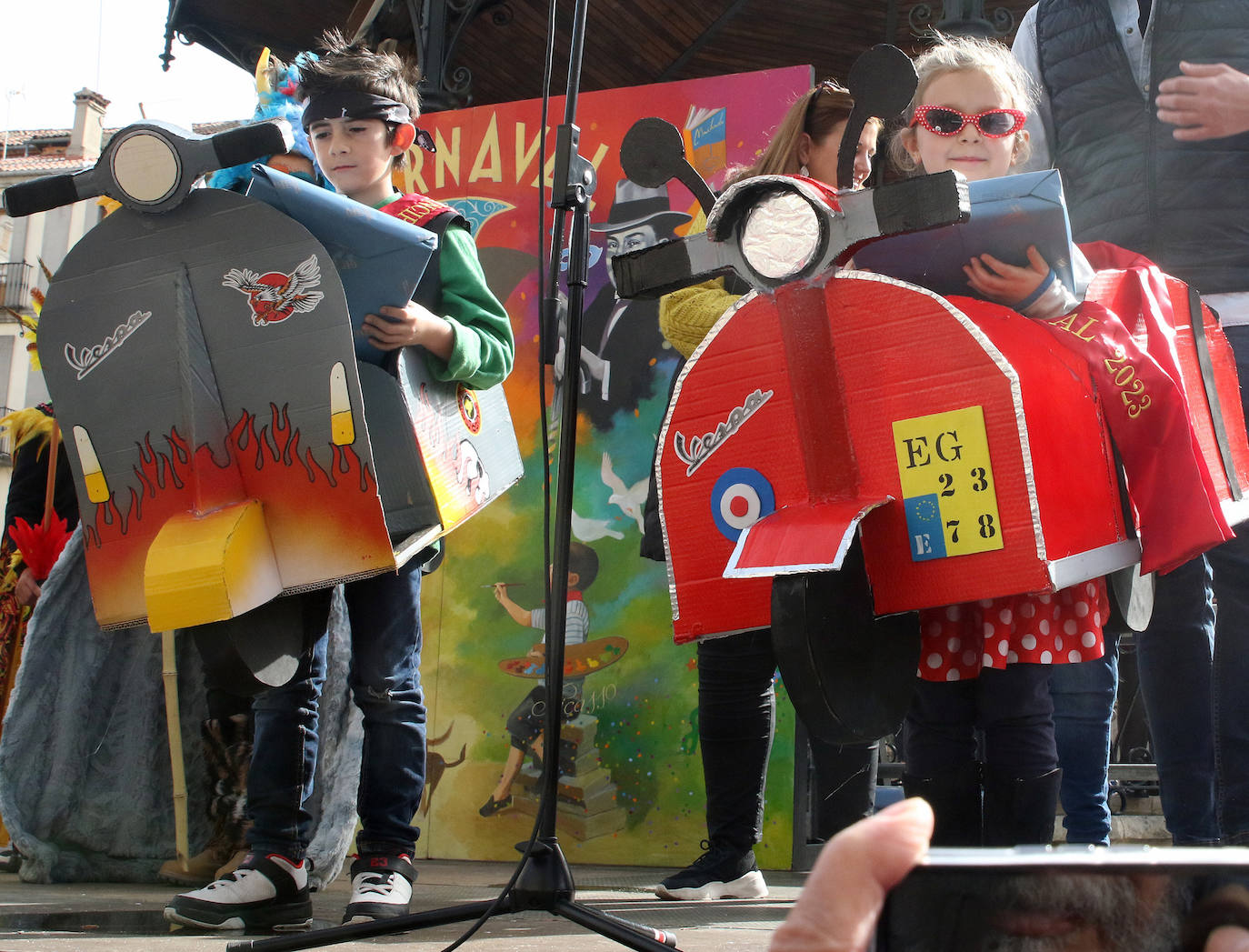 Domingo de carnaval en Segovia. 