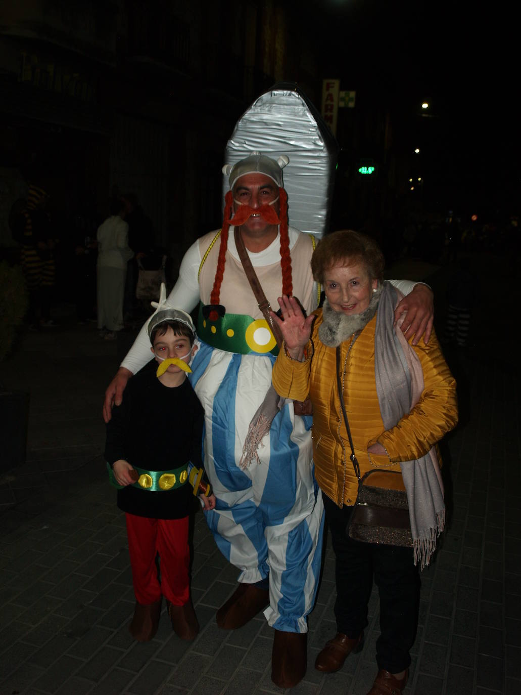 Desfile de carnaval en Íscar