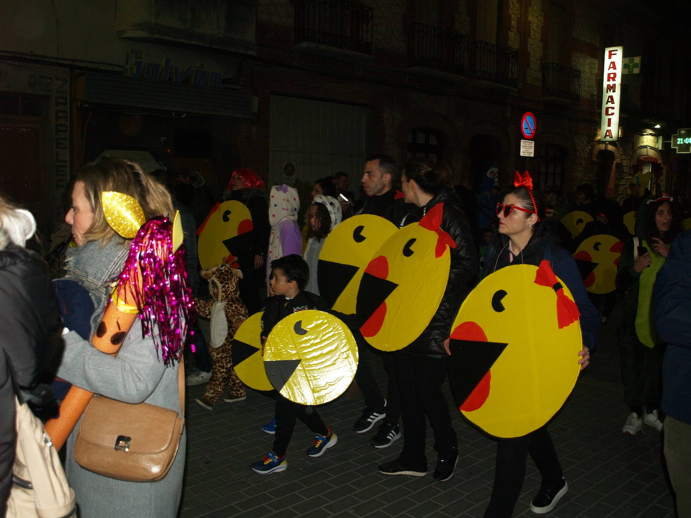 Desfile de carnaval en Íscar