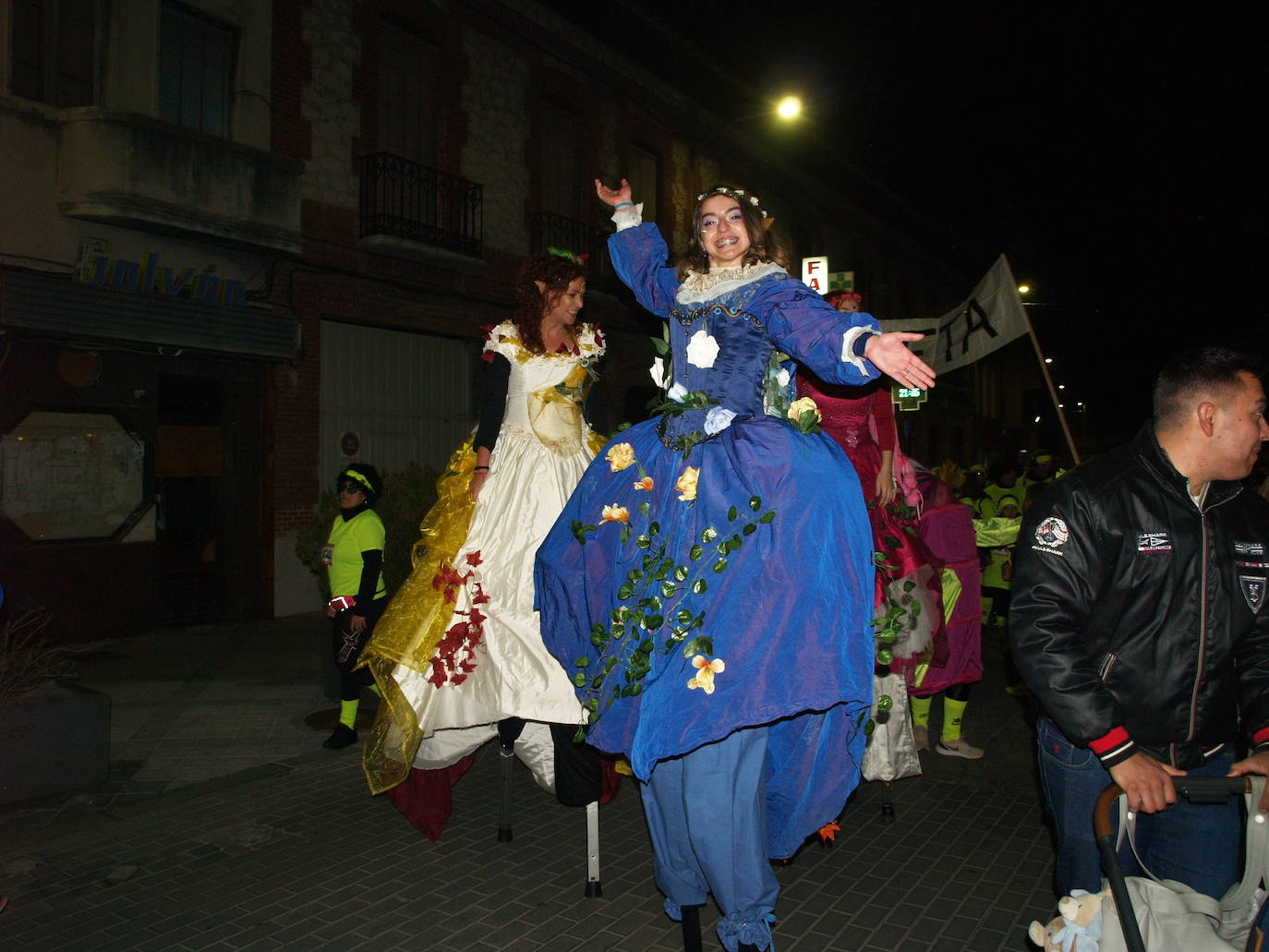 Desfile de carnaval en Íscar