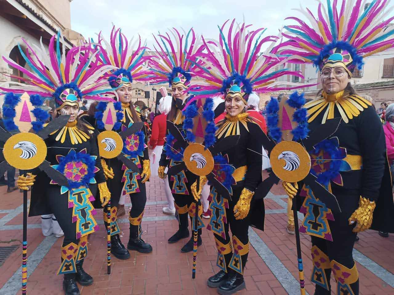 Desfile de carnaval en Olmedo