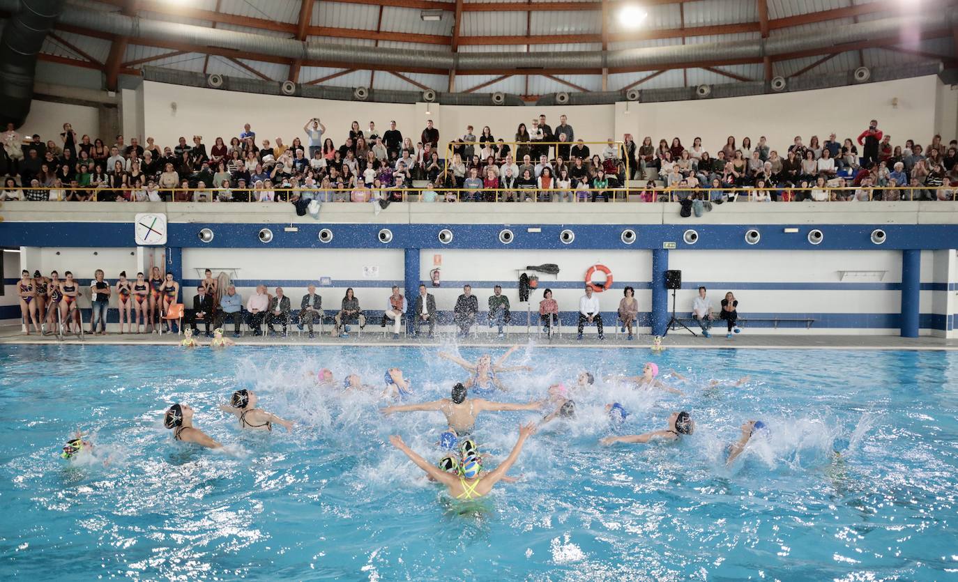 Fotos: La nadadora Laura López Valle en la piscina de Parquesol