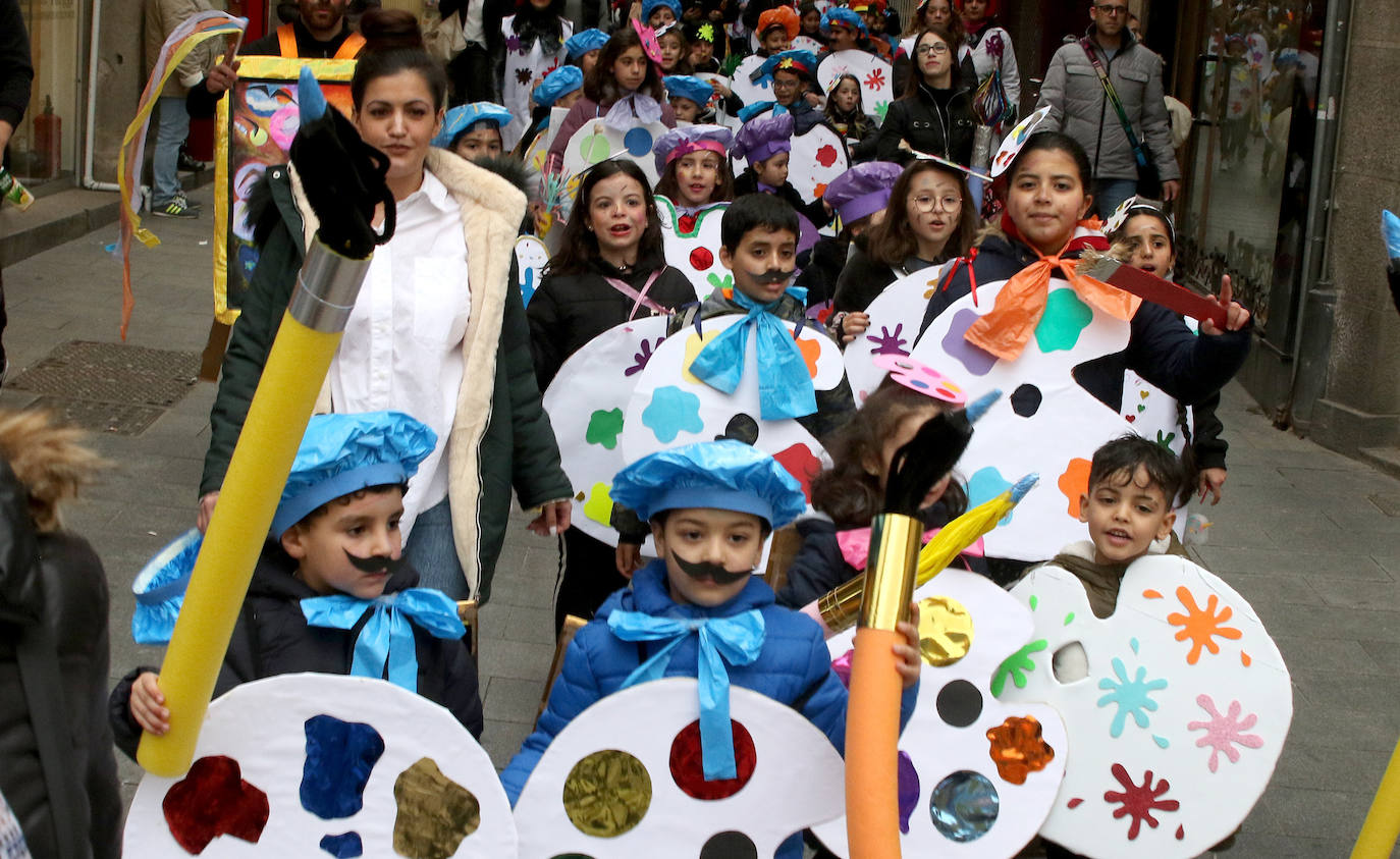 Desfile infantil en el Carnaval de Segovia. 