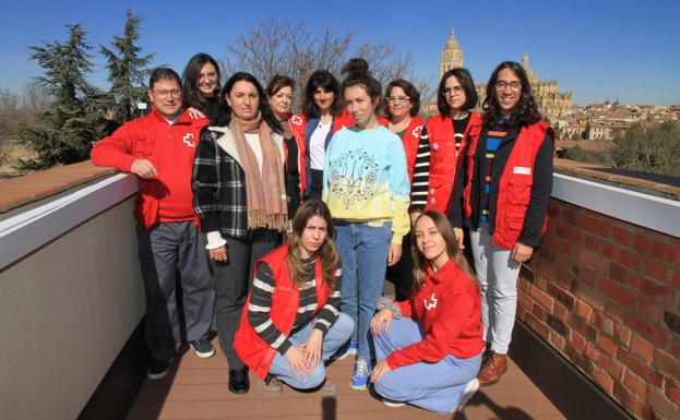 La invasión rusa de Ucrania triplica la presión asistencial de Cruz Roja Segovia