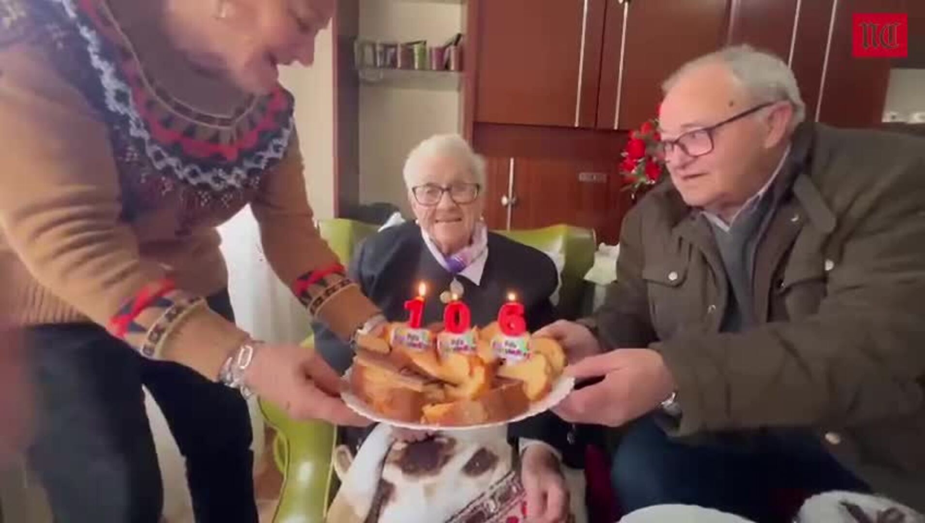 Modesta, la persona más longeva de Valladolid, cumple 106 años