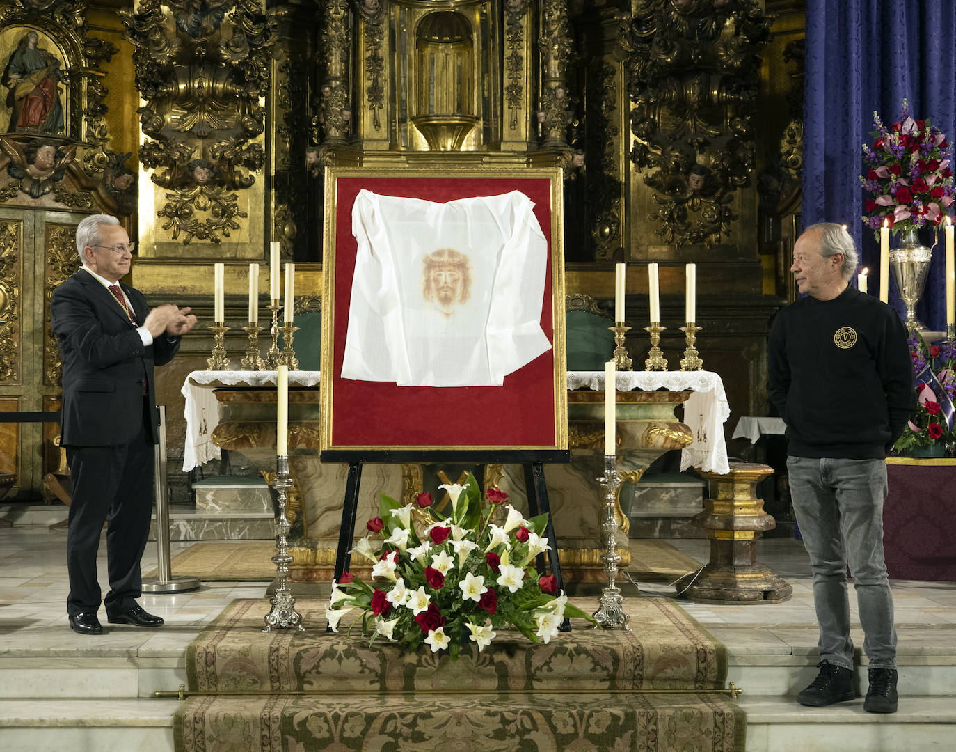 Fotos: Presentación oficial del paño de la Verónica 2023