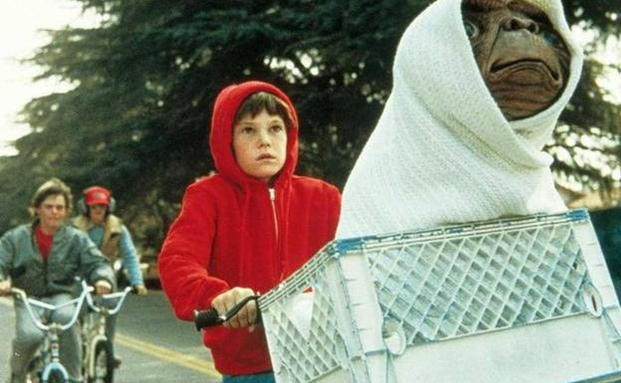 Imagen de 'E.T. el extraterrestre'.