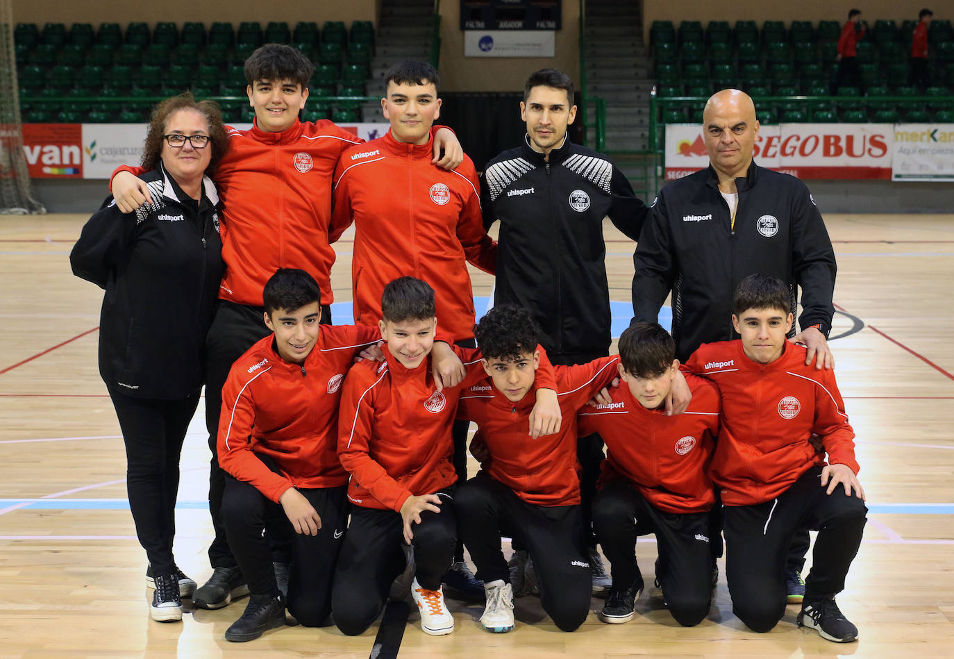 Presentacion de los equipos del club Segosala. 