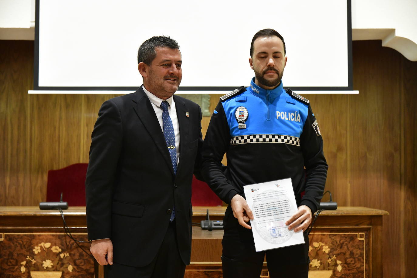 Fiesta de la Policia Local en El Espinar.