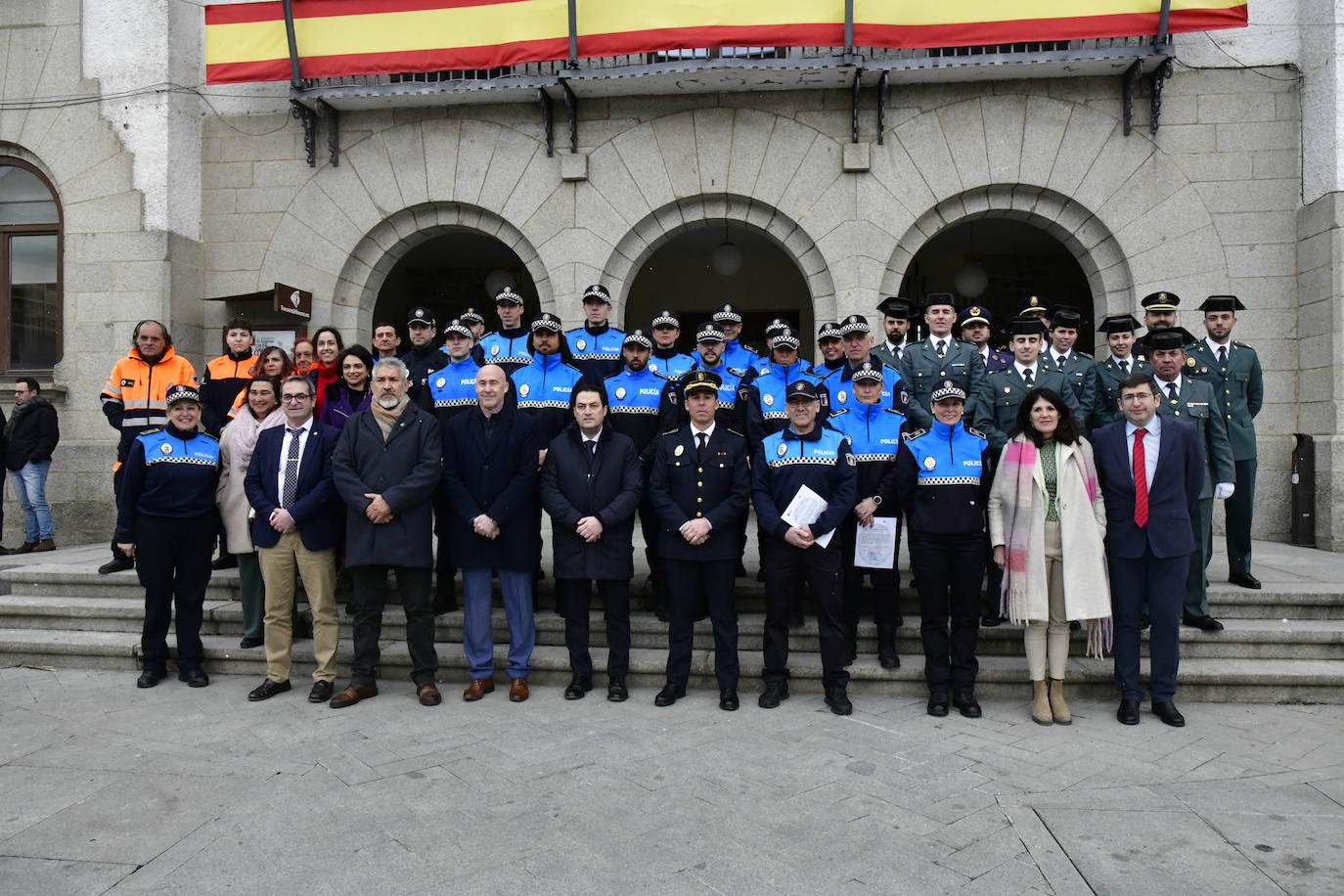 Fiesta de la Policia Local en El Espinar.