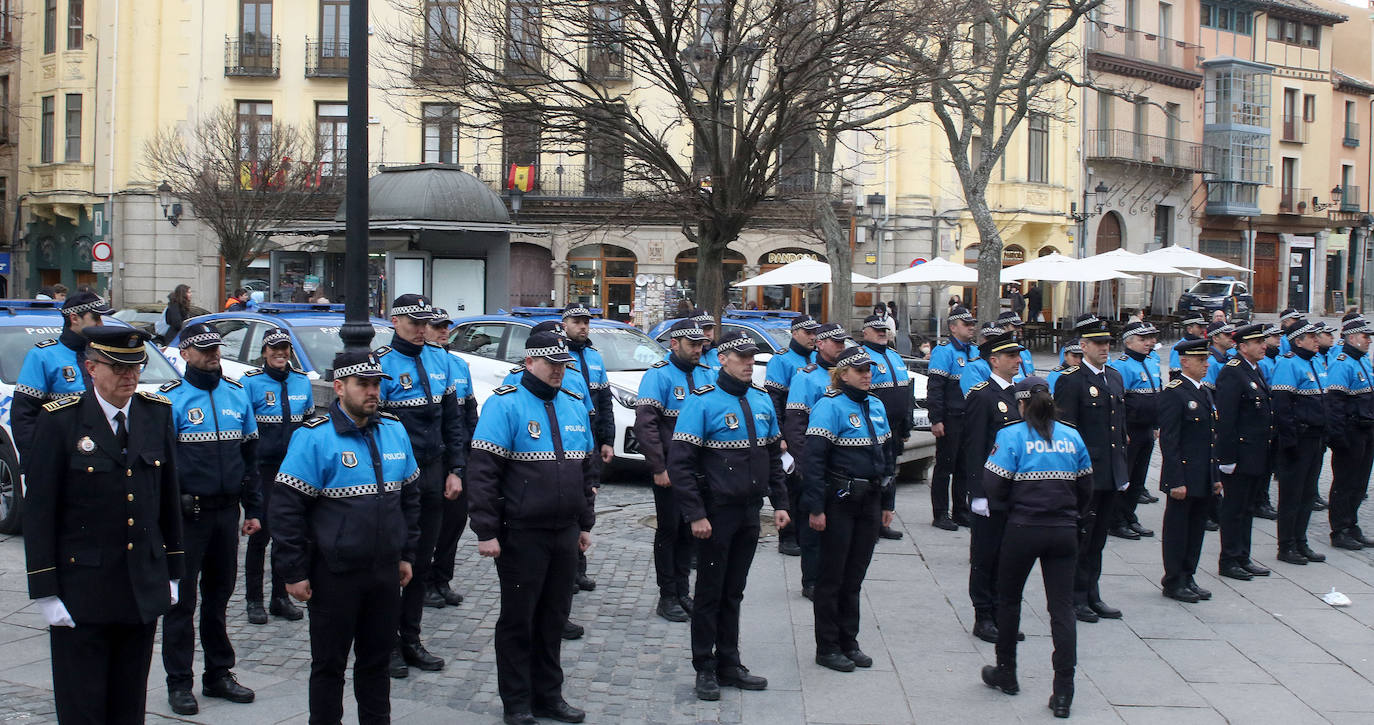 Fiesta de la Policía Local de Segovia. 