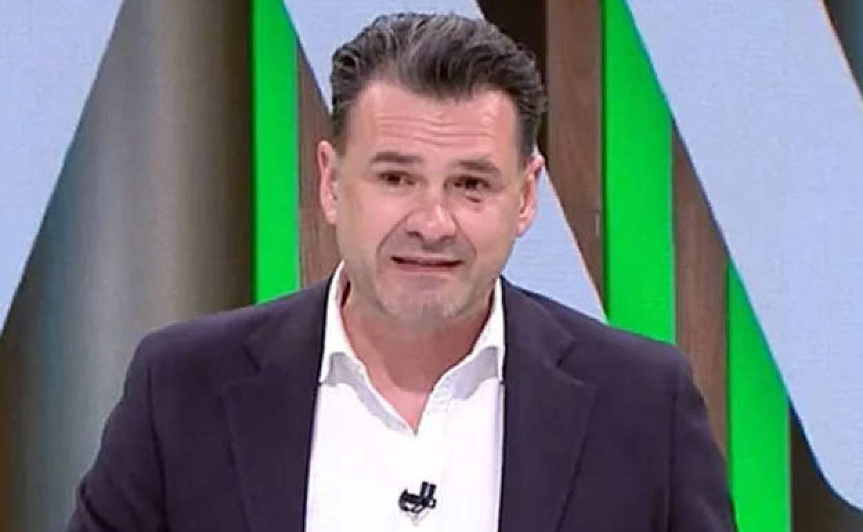 Iñaki López en 'Más vale tarde'. 