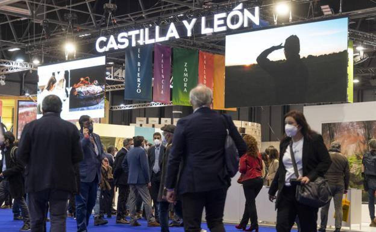 Stand de Castilla y León en Fitur. 