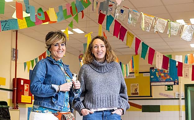 Las orientadoras Sandra Juez (también jefa de estudios) y Rosa de Pedro, del IES Galileo 