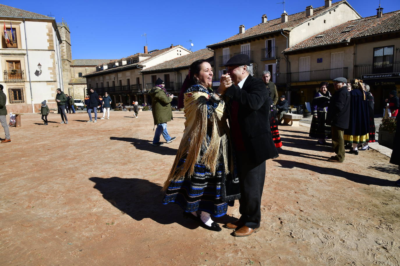 Fiesta de los gabarreros en Riaza