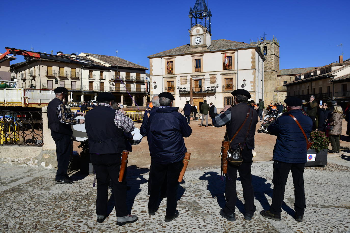 Fiesta de los gabarreros en Riaza