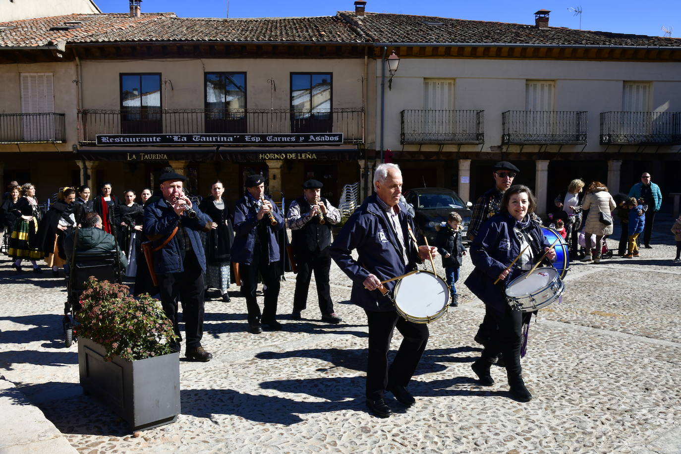 Fiesta de los gabarreros en Riaza