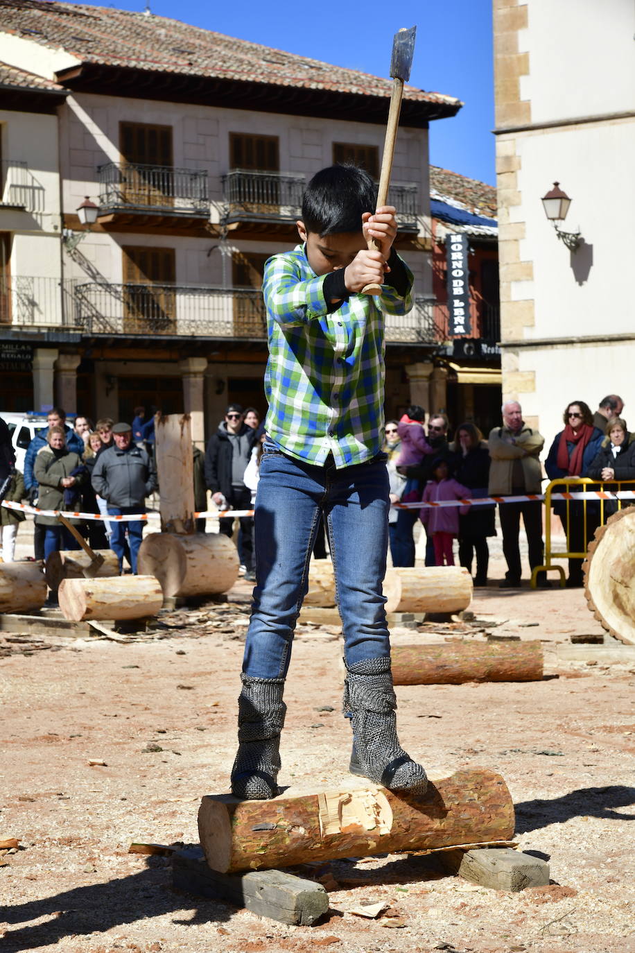 Fiesta de los gabarreros en Riaza