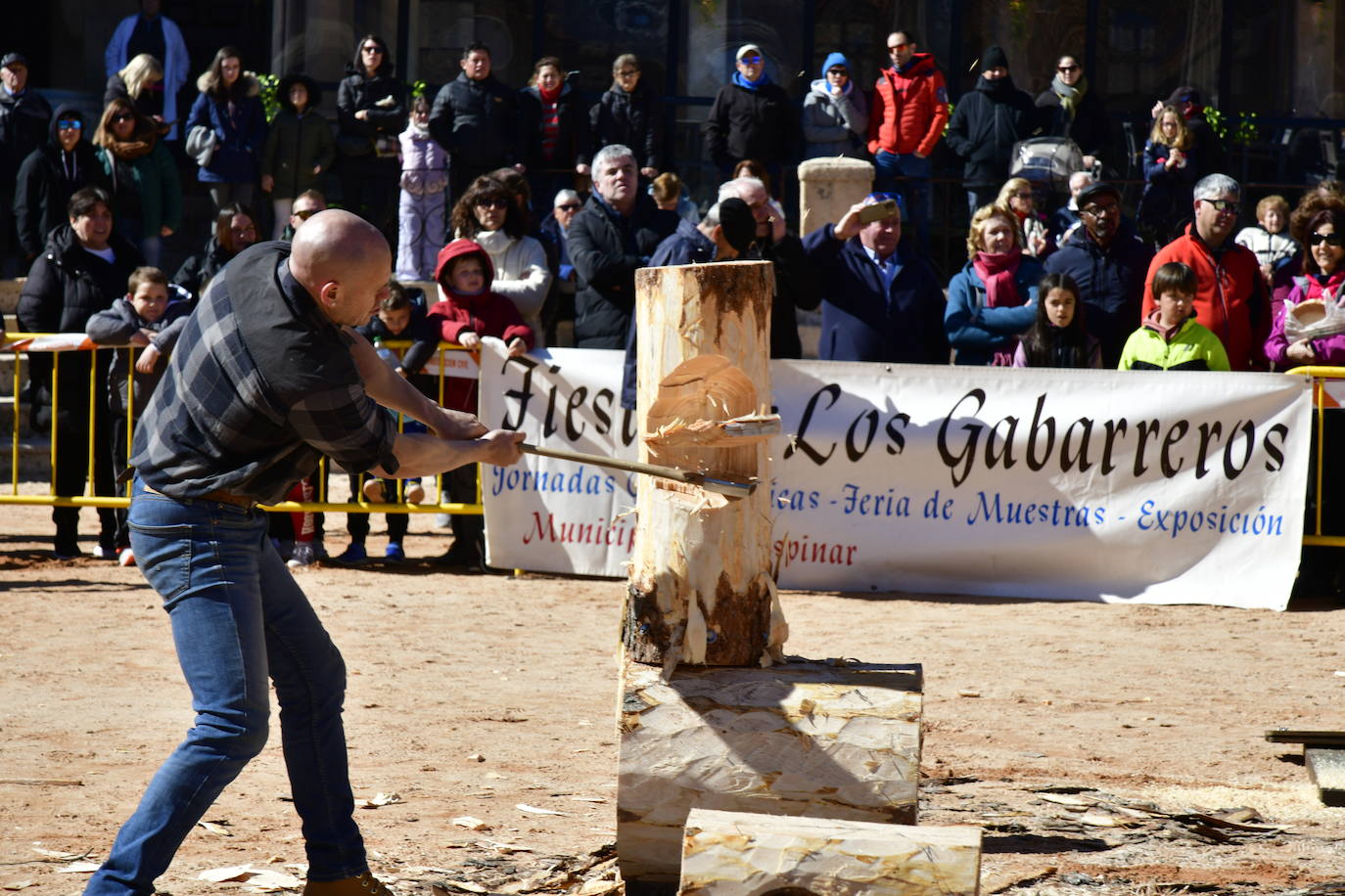 Fiesta de los gabarreros en Riaza