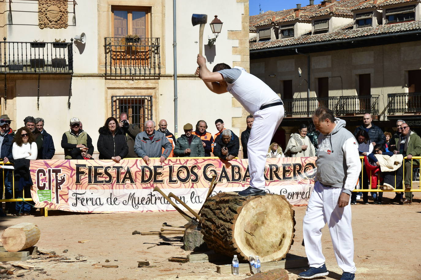 Fiesta de los gabarreros en Riaza